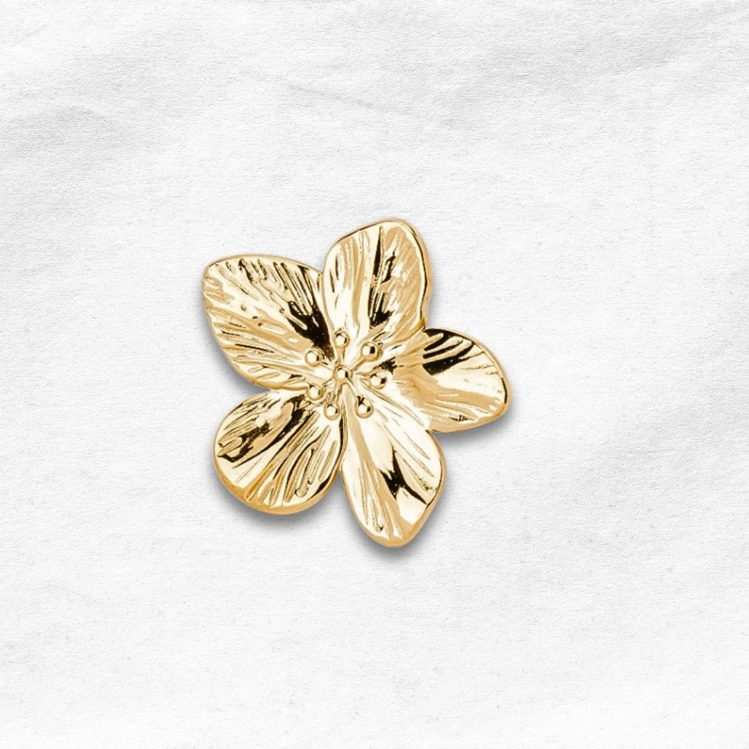 Anillo Ajustable Diseño de Flor